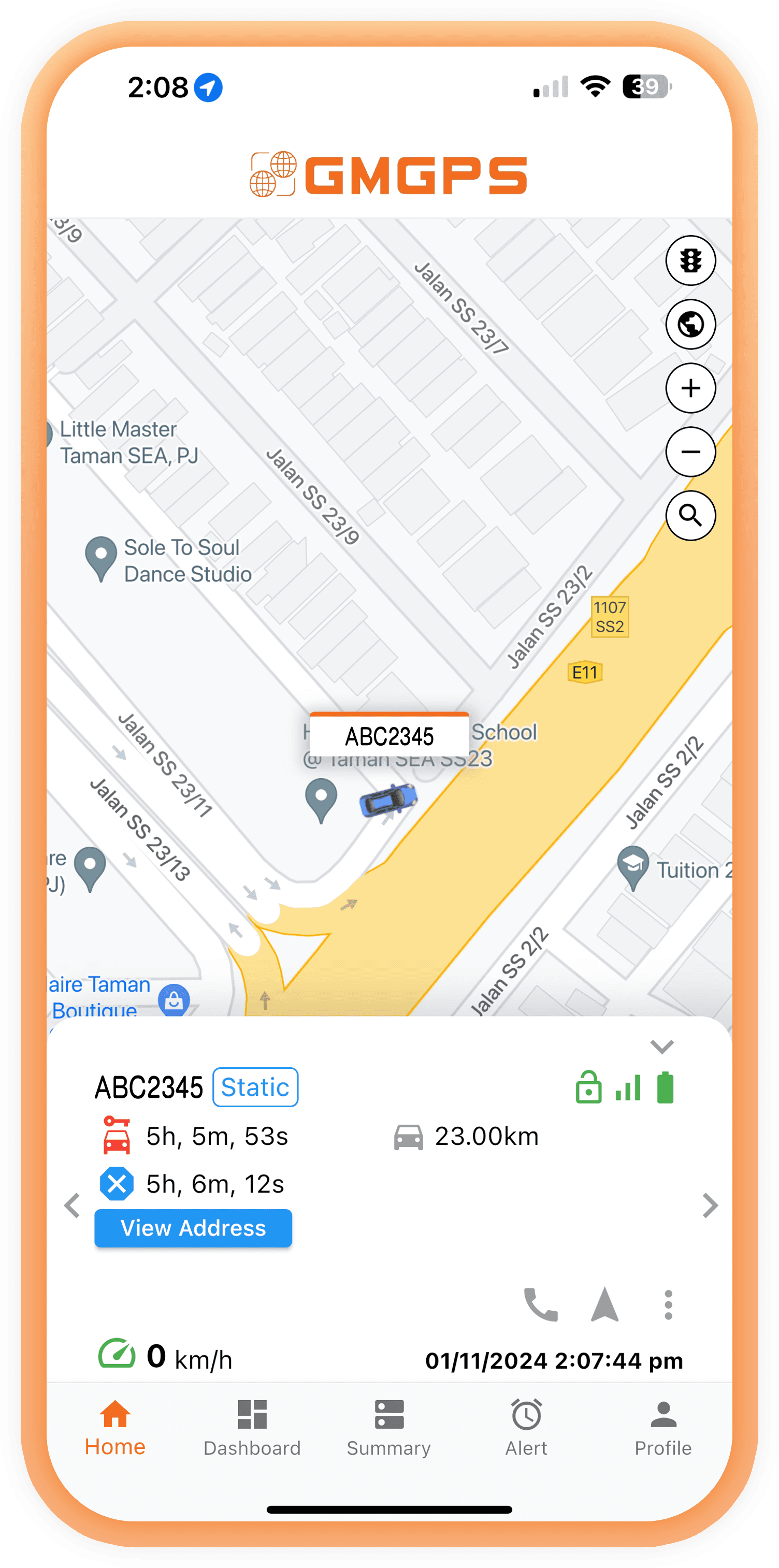 GMGPS Mobile app preview